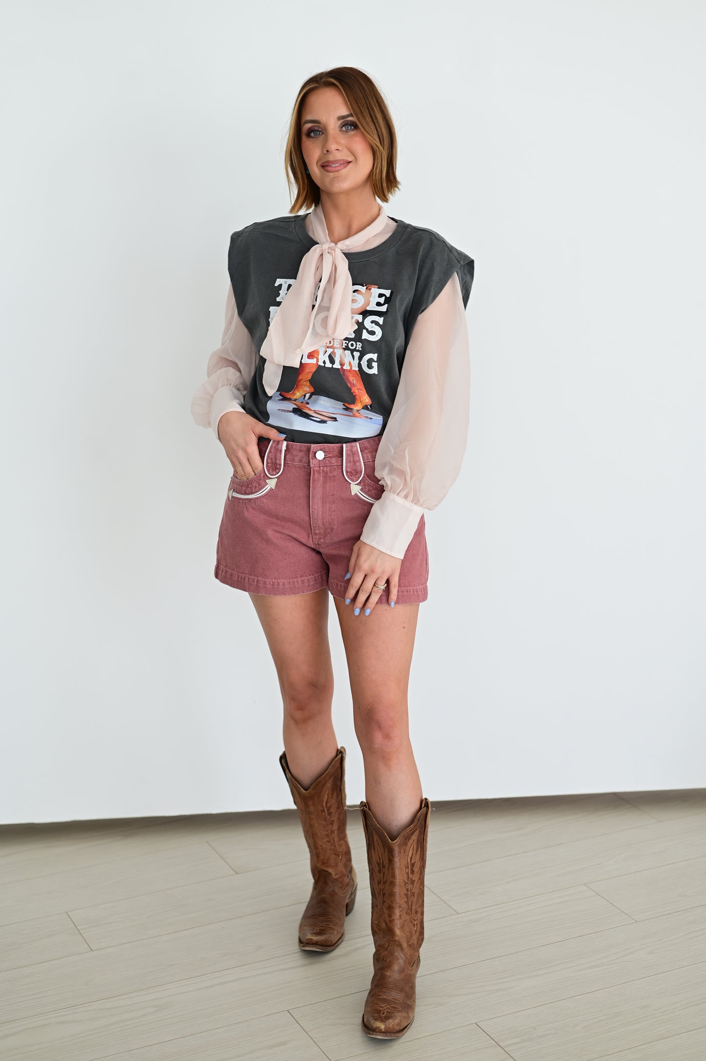 Shorts, Rose Smiley Shorts HH8400