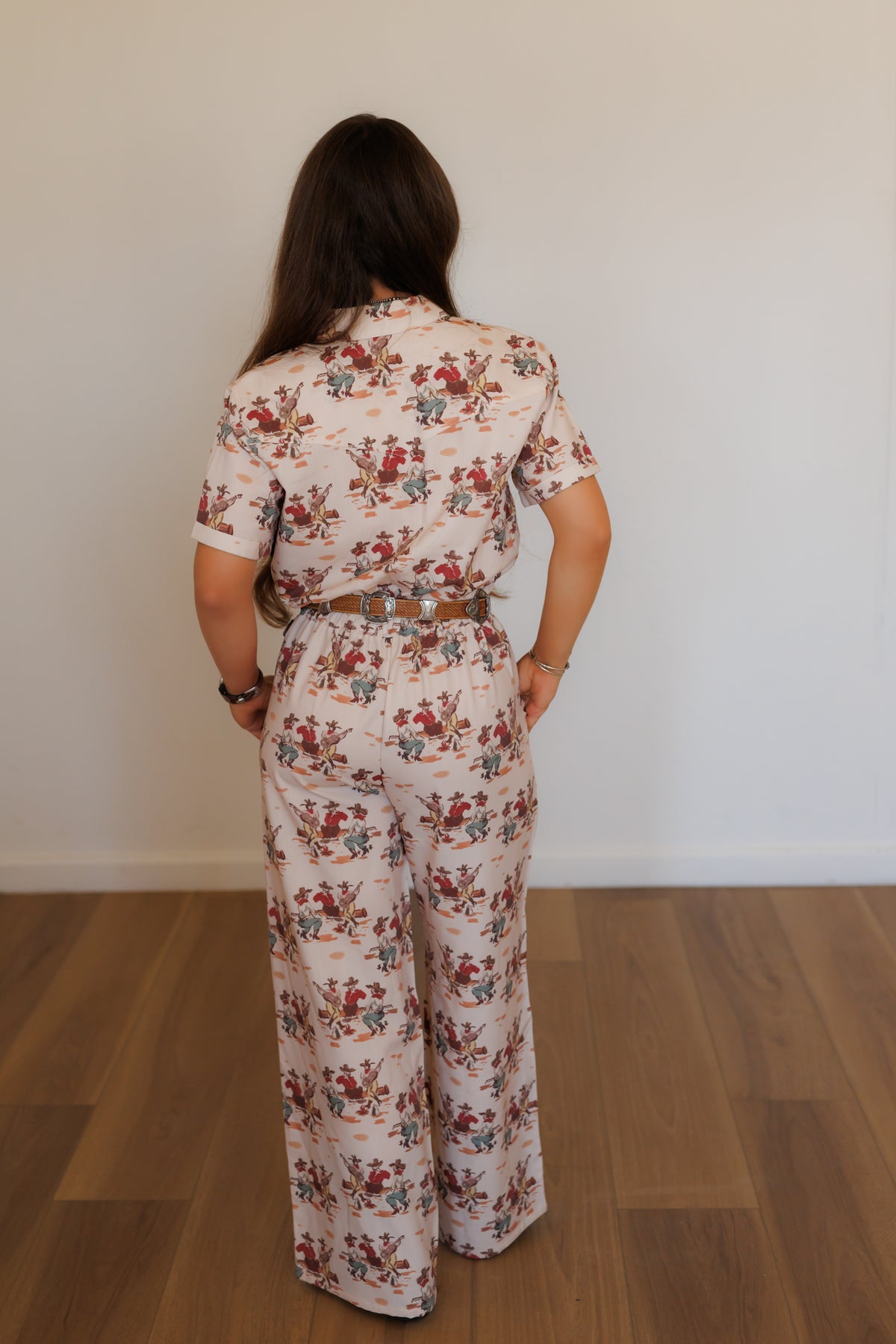 (PRE-ORDER)Wagon Wheel Romper (HH70)