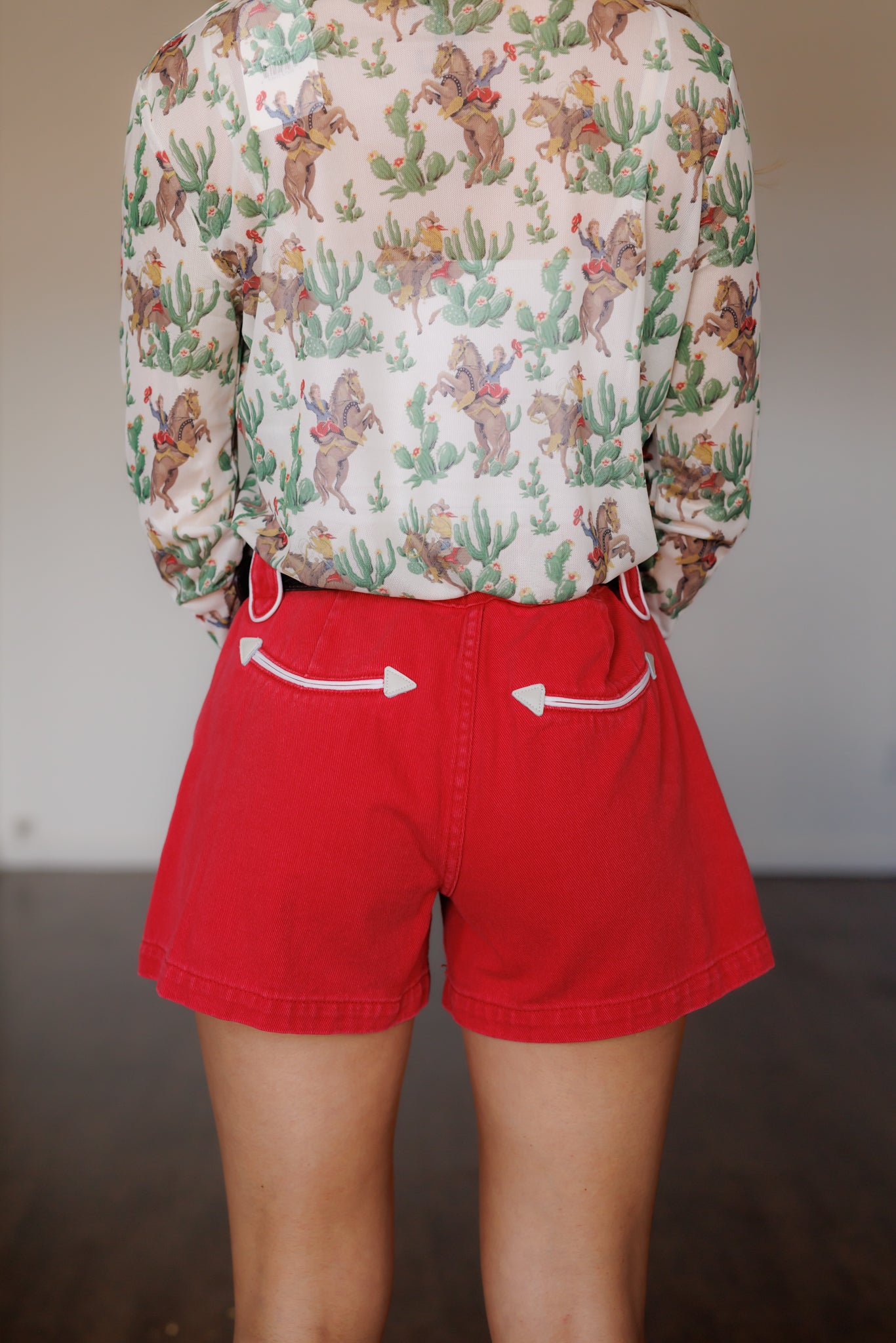 Shorts, Red Smiley HH8400
