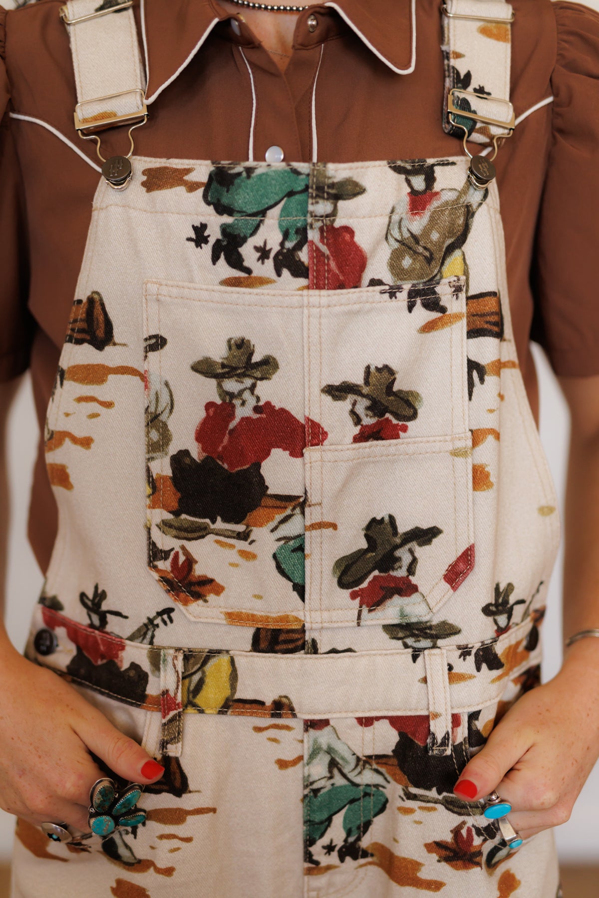 Wagon Wheel Overalls (HH91)