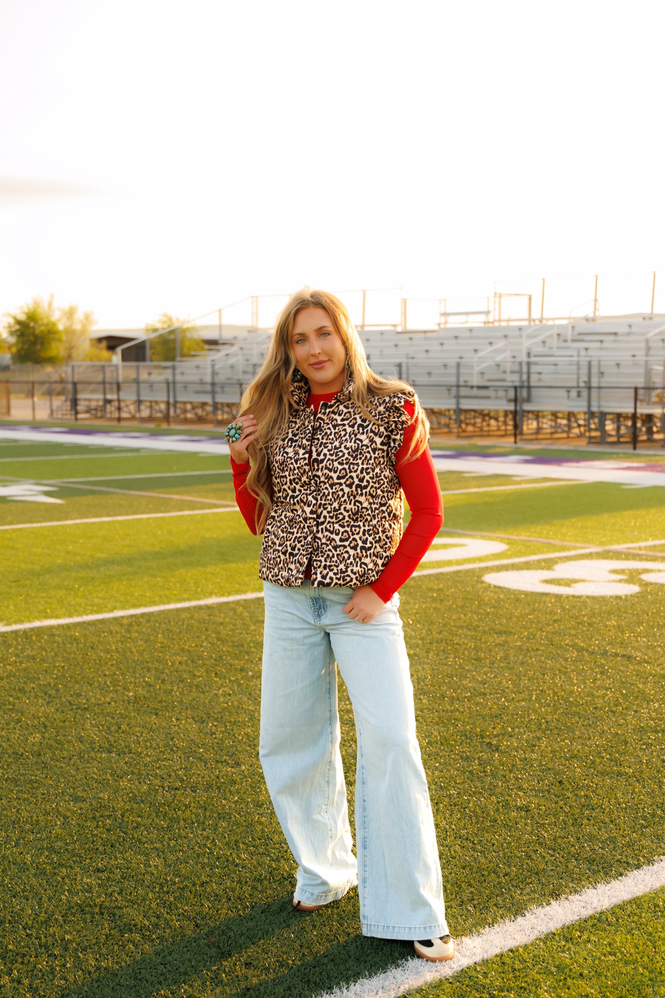 Vest, Ruffle Sleeve Vest HH1171