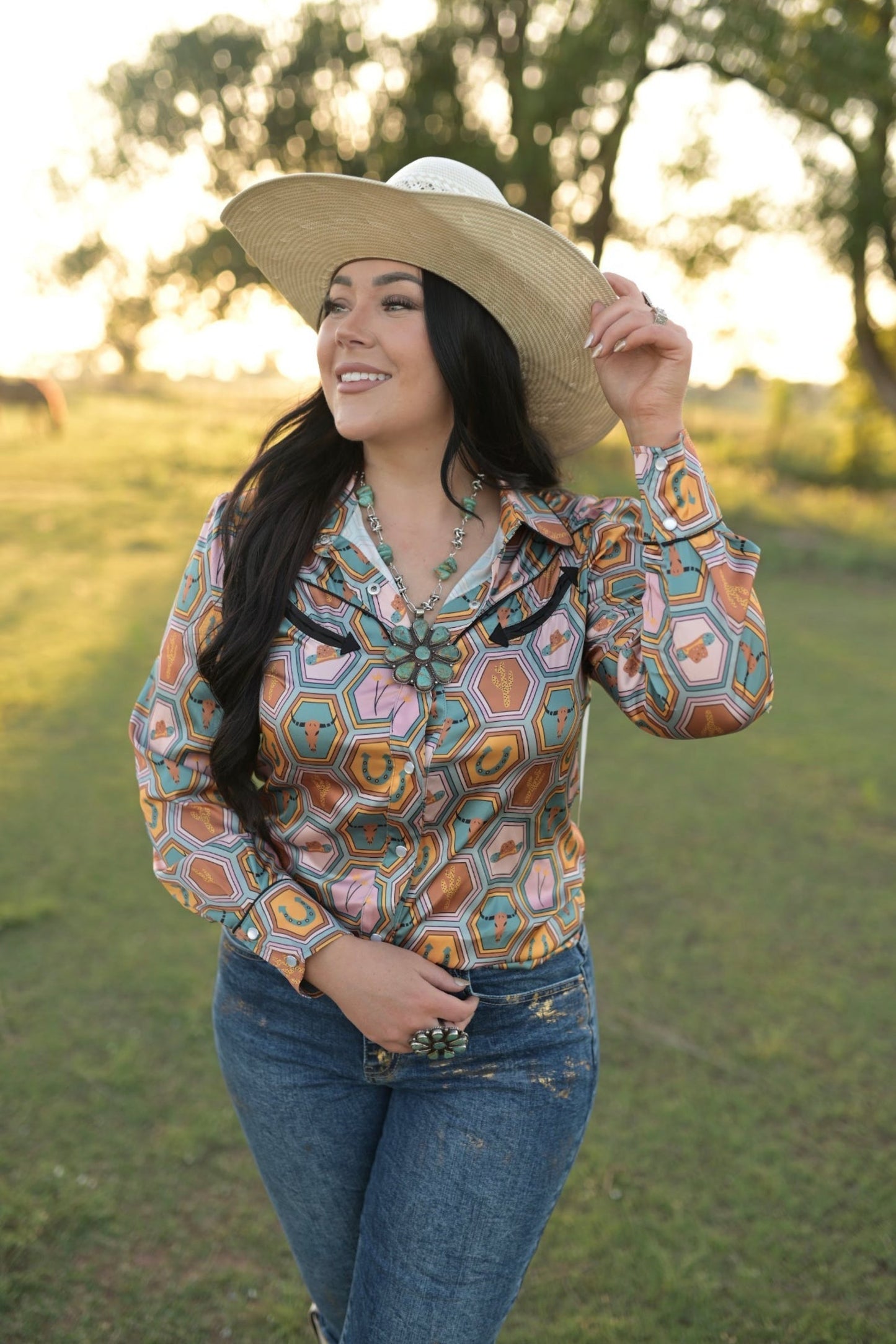 Pearl Snap, Classy Cowgirl HH2708