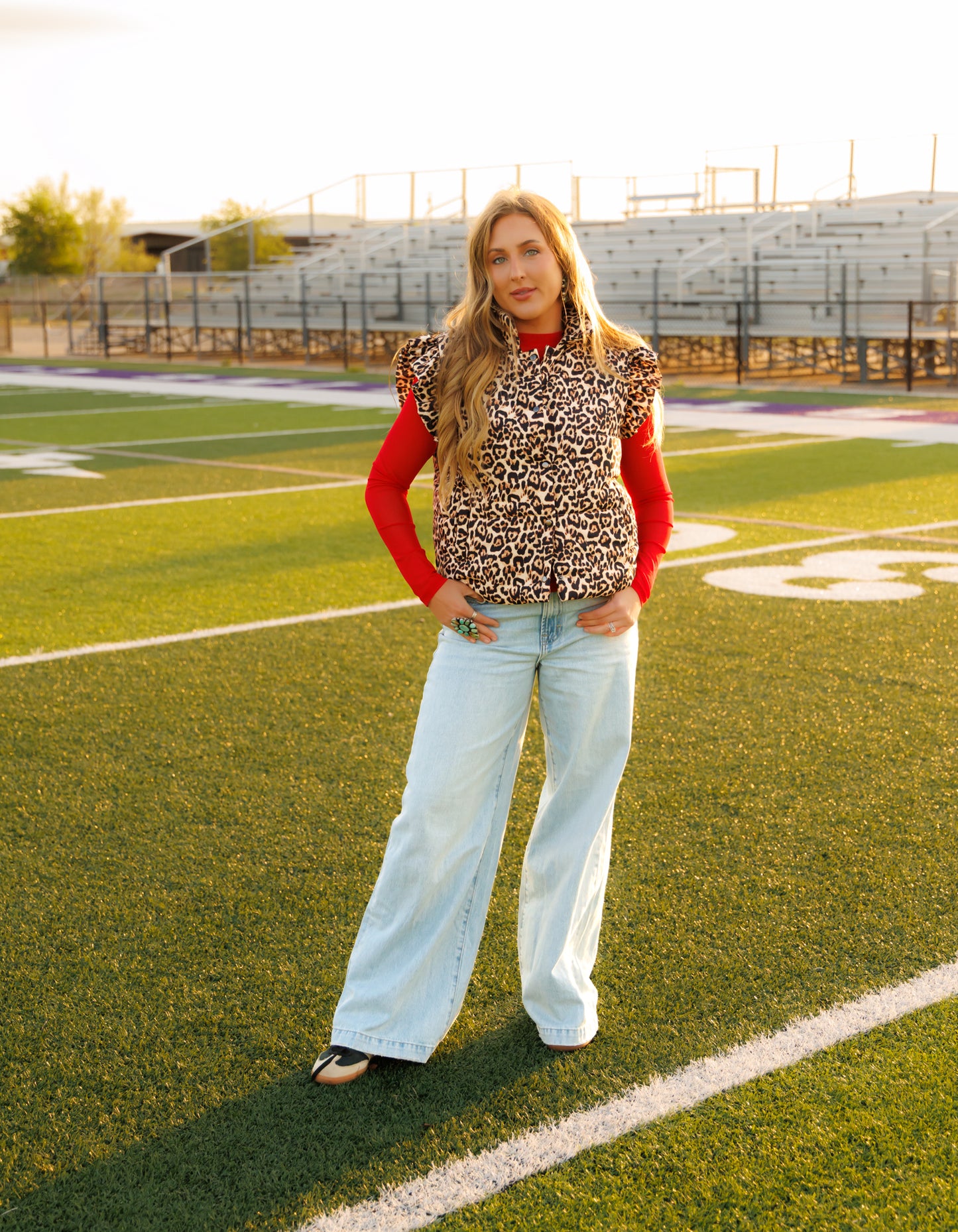 Vest, Ruffle Sleeve Vest HH1171