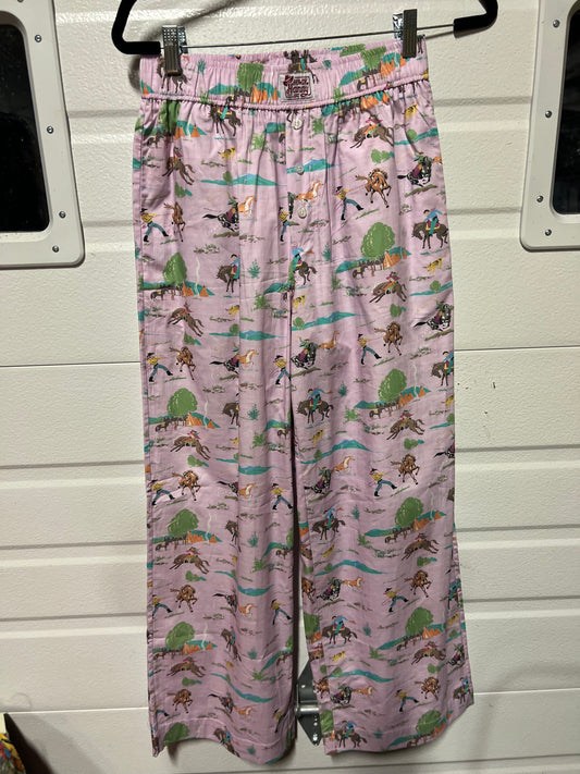 HH99 PINK WESTERN PANTS