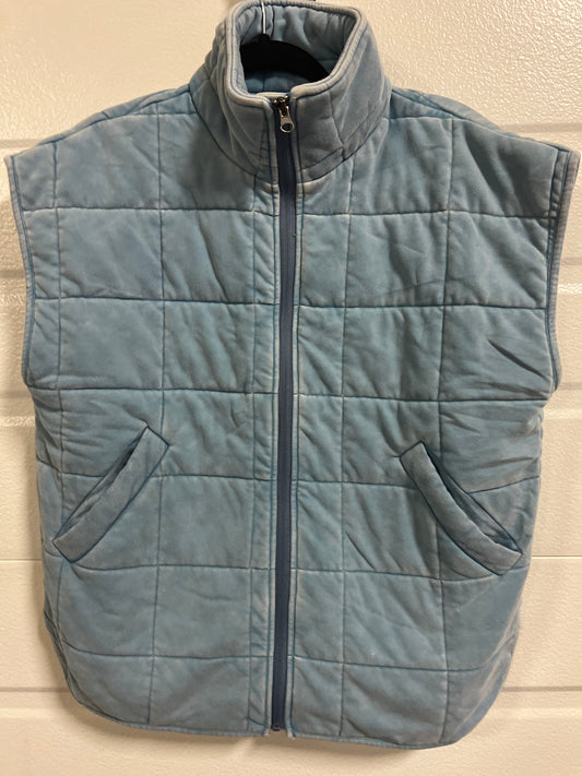 HH1169 CHAMBRAY QUILTED VEST