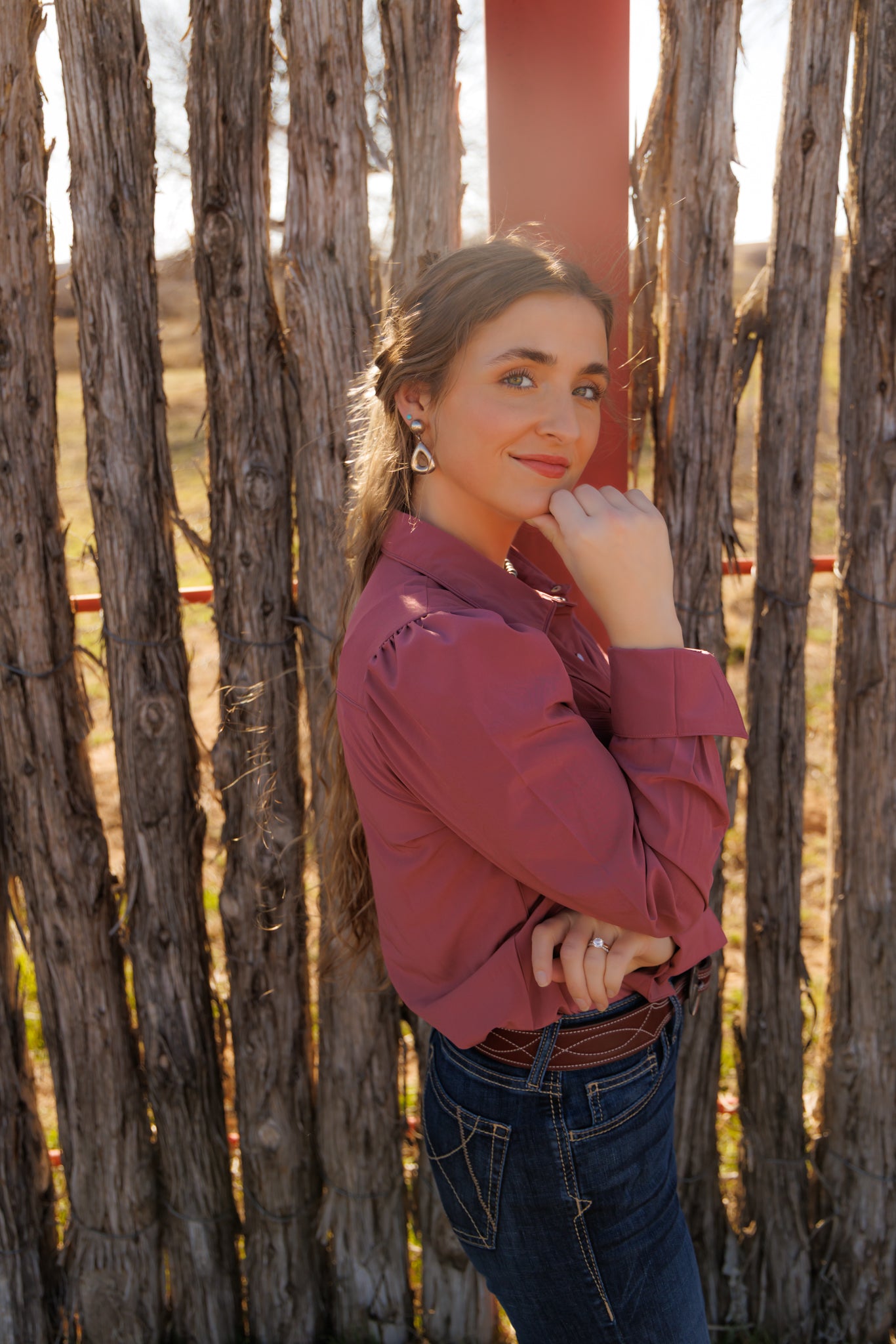 Pearl Snap, Performance Wine LS HH2710