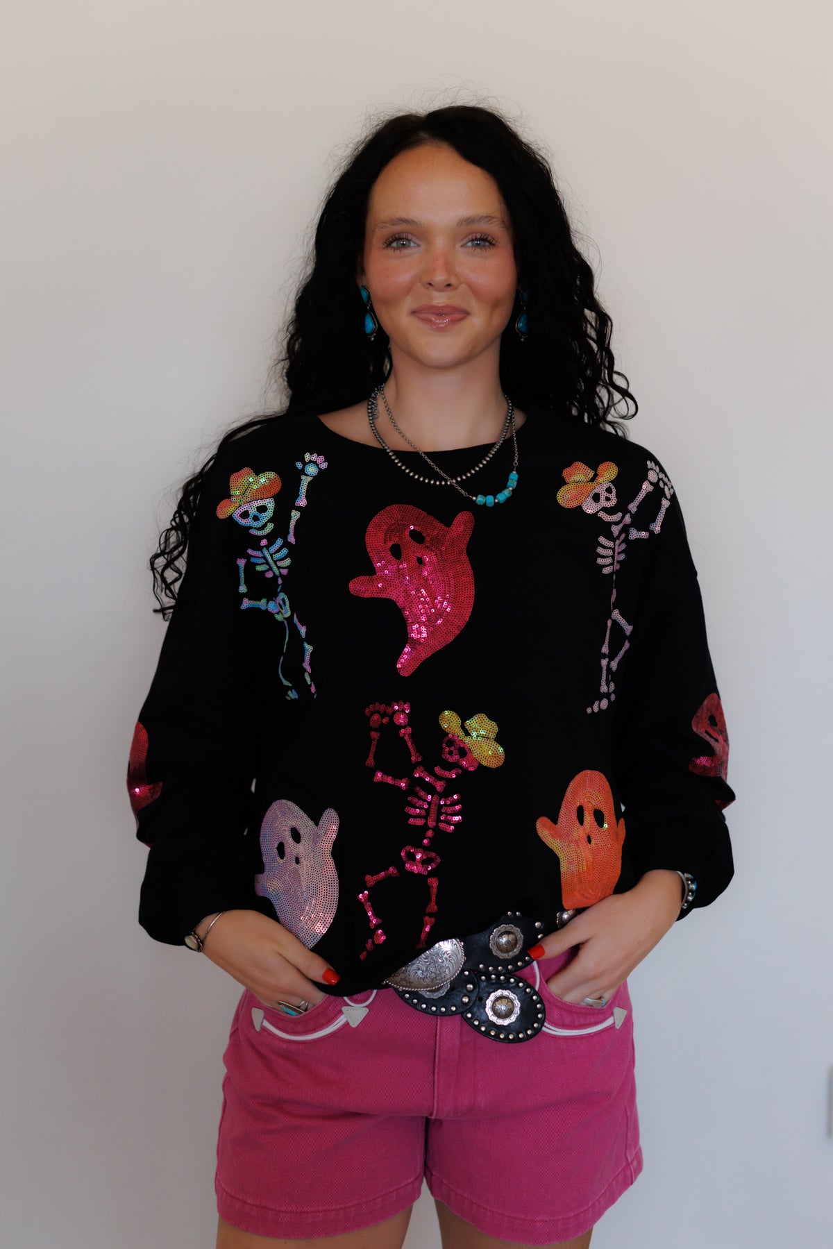 Cowboy Skeleton SweatshirtHH1063