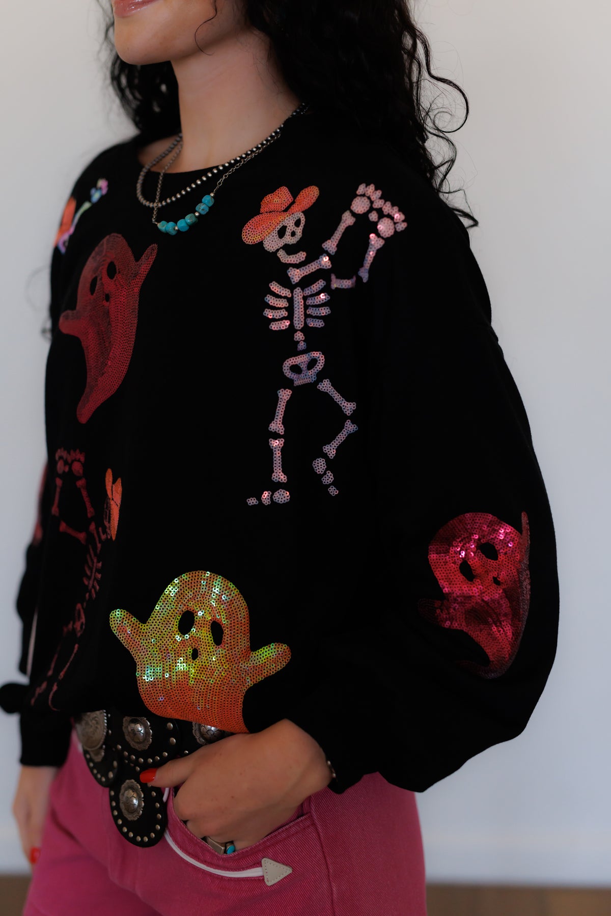 Cowboy Skeleton SweatshirtHH1063