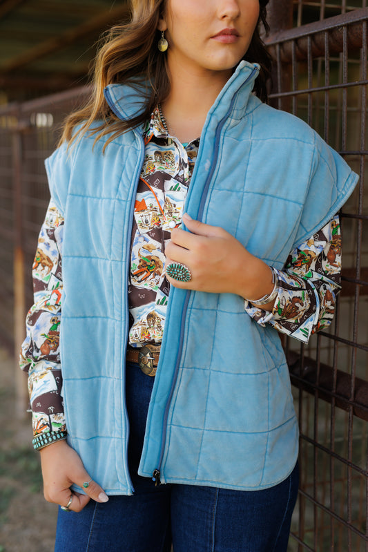 Vest, Chambray HH1169