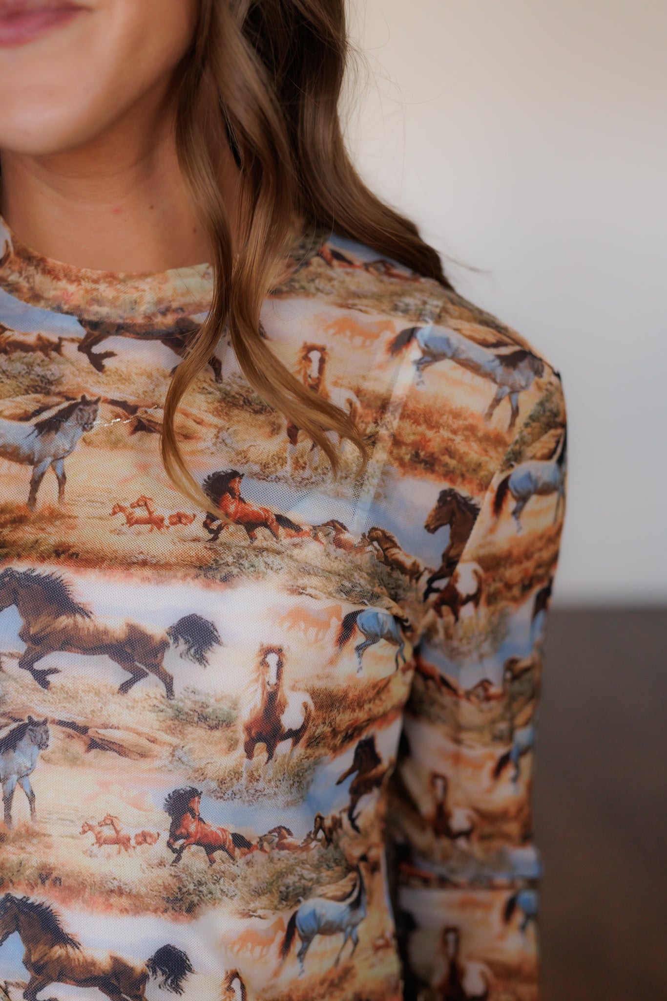 Mesh Top, Wild Horse HH1221