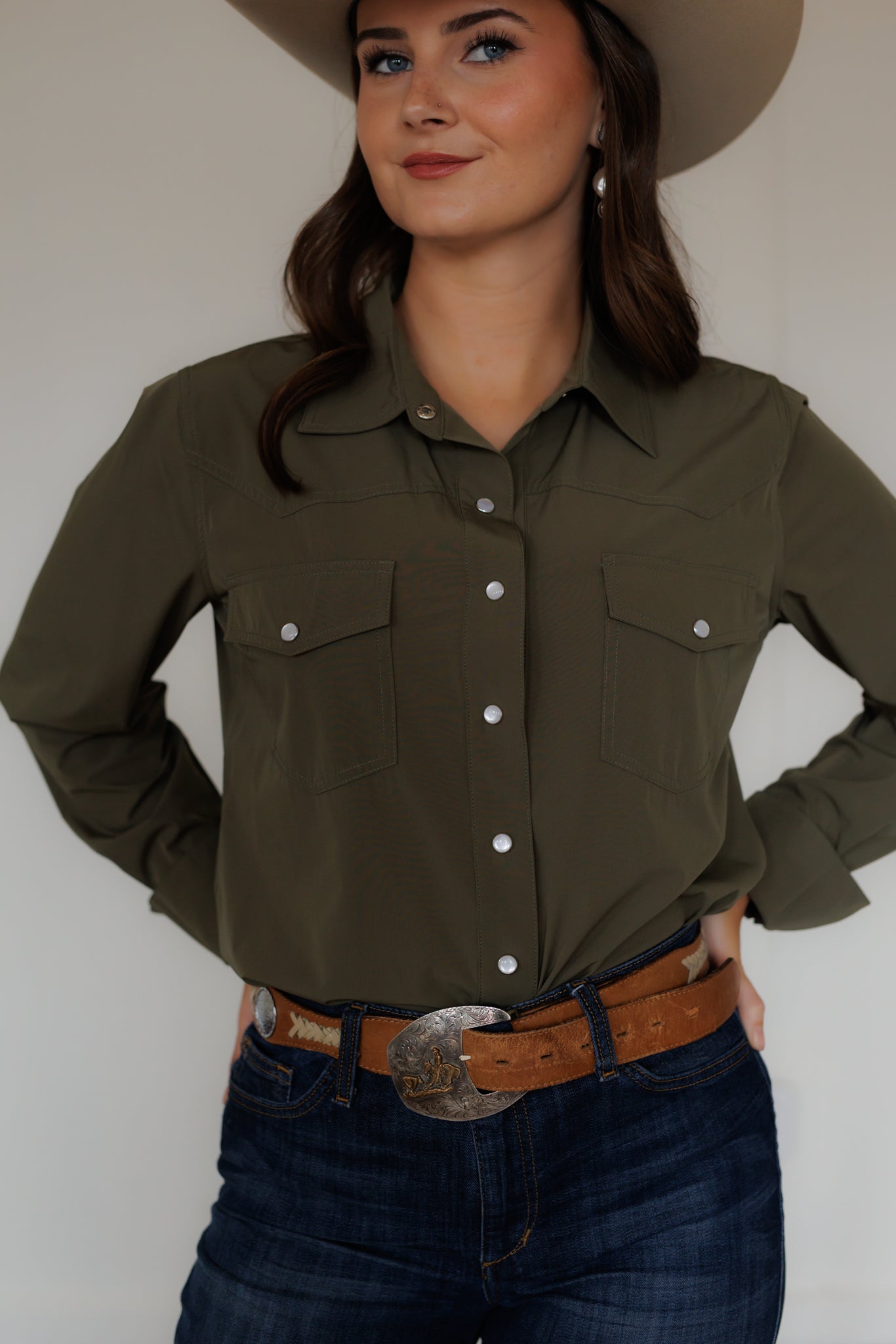 Performance Shirt, OLIVE HH12