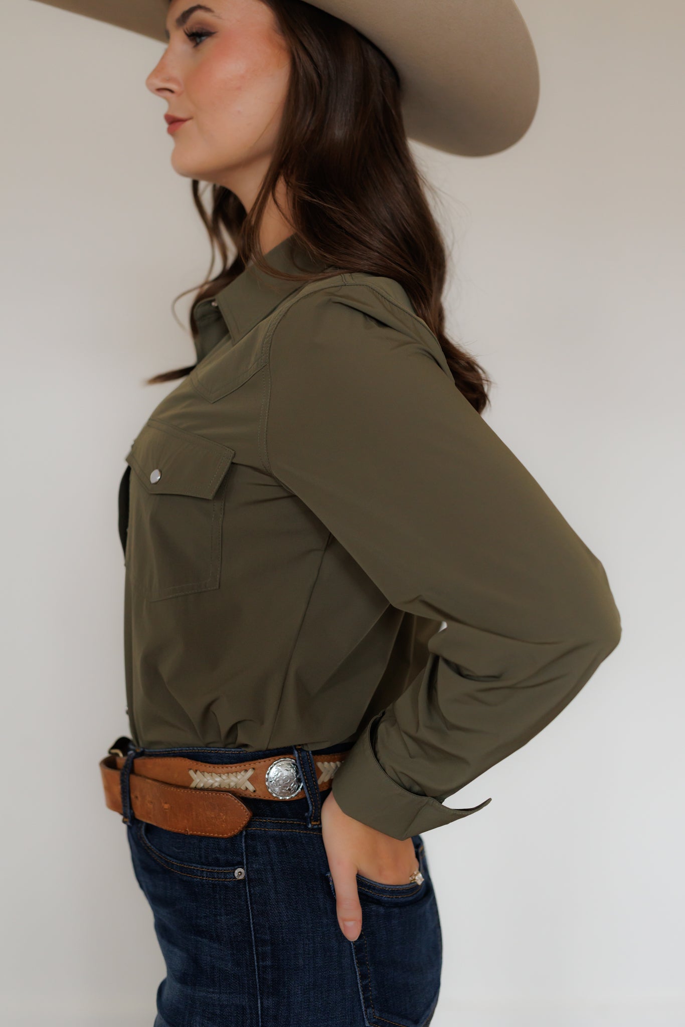 Performance Shirt, OLIVE HH12