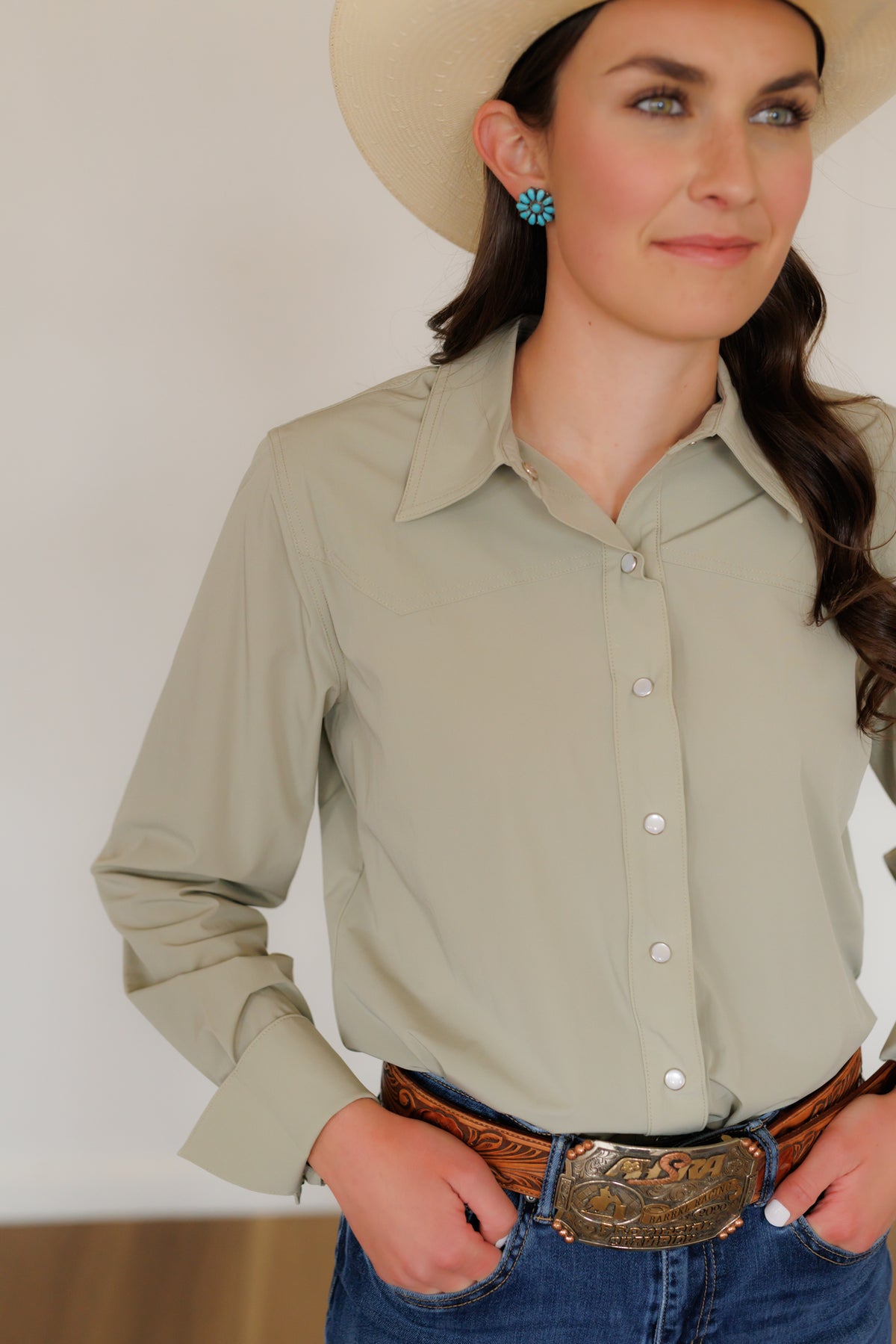 Sage Long Sleeve Performance Shirt (HH12)