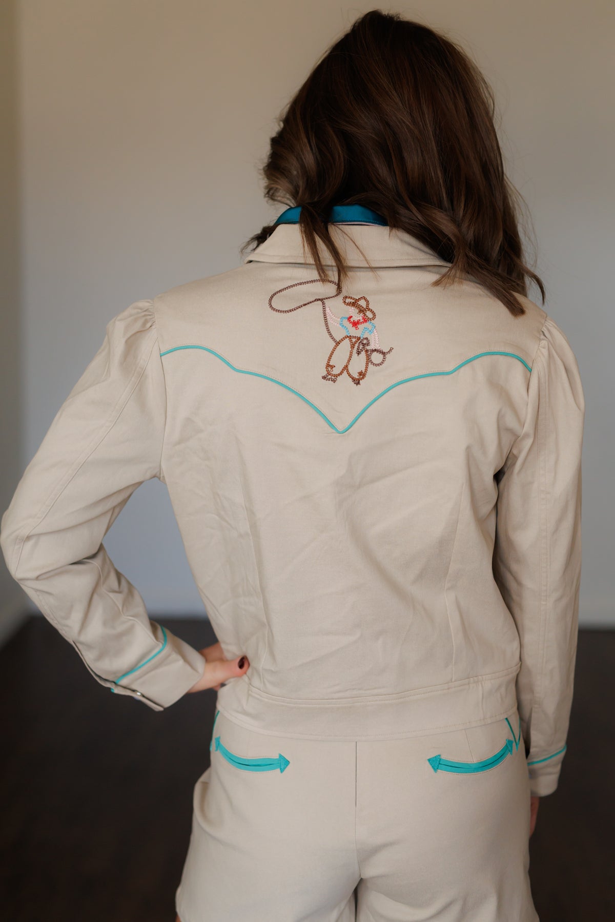 Vintage Cowboy Short/Jacket Set HH187