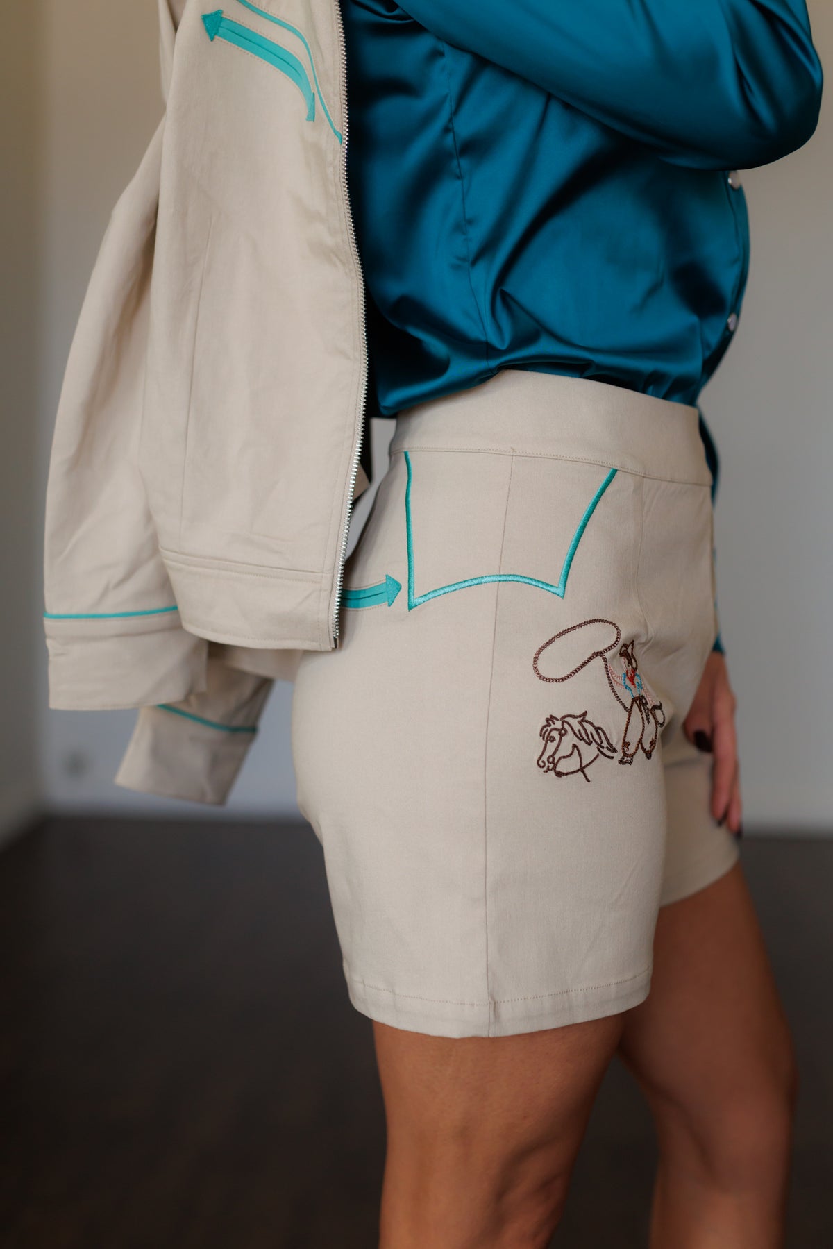 Vintage Cowboy Short/Jacket Set HH187