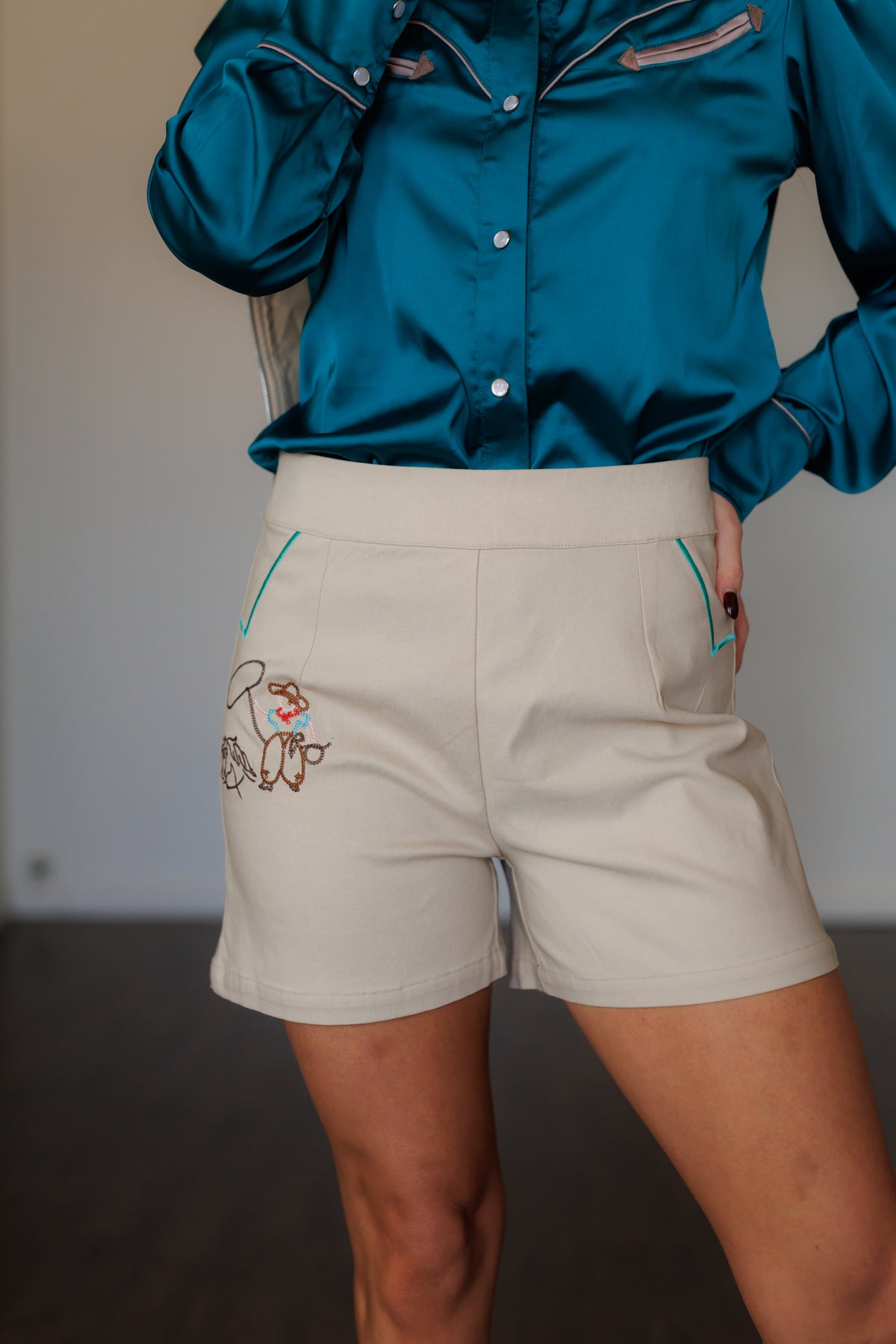 Vintage Cowboy Short/Jacket Set HH187