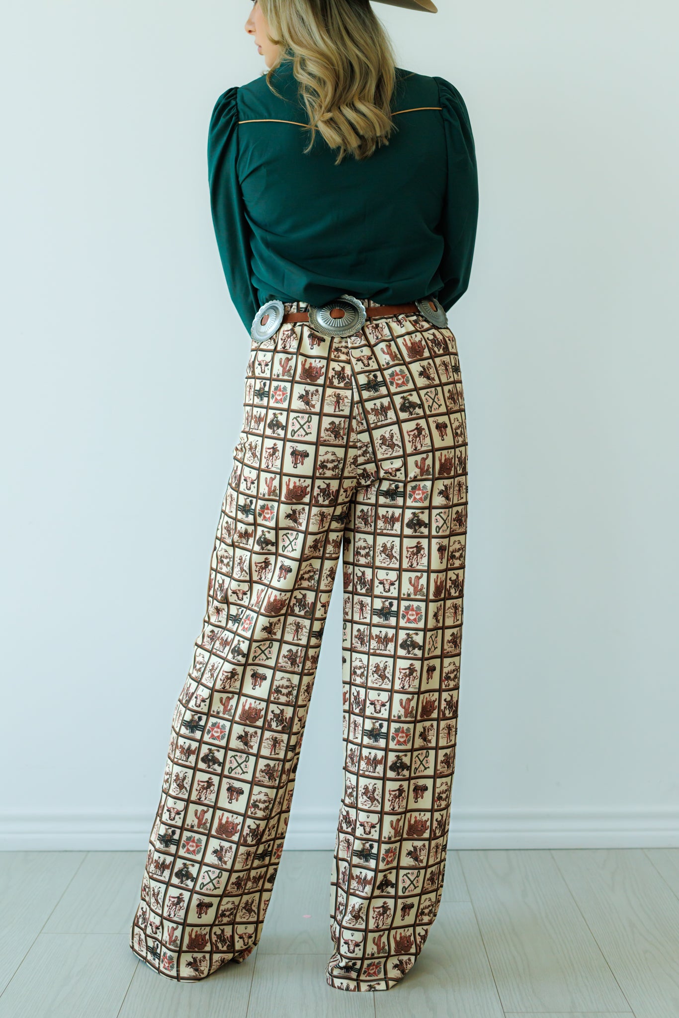 Pants, Western Check HH221