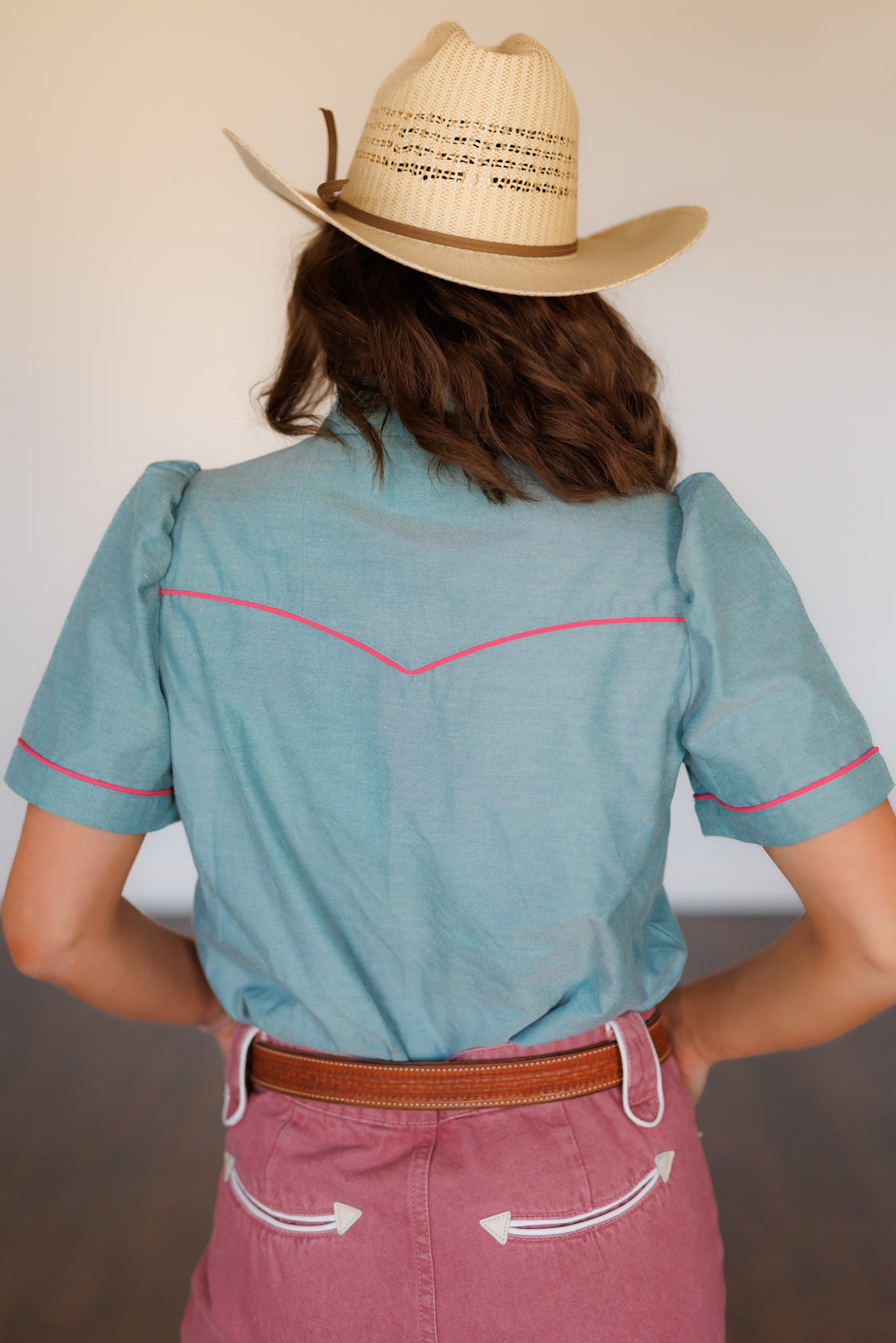 Pearl Snap, Embroidery Rose Chabray SS HH2737