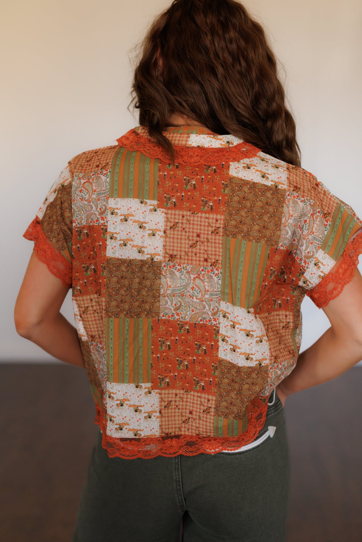 Top, Copper Canyon Lace Top HH2760 (SINGLES)