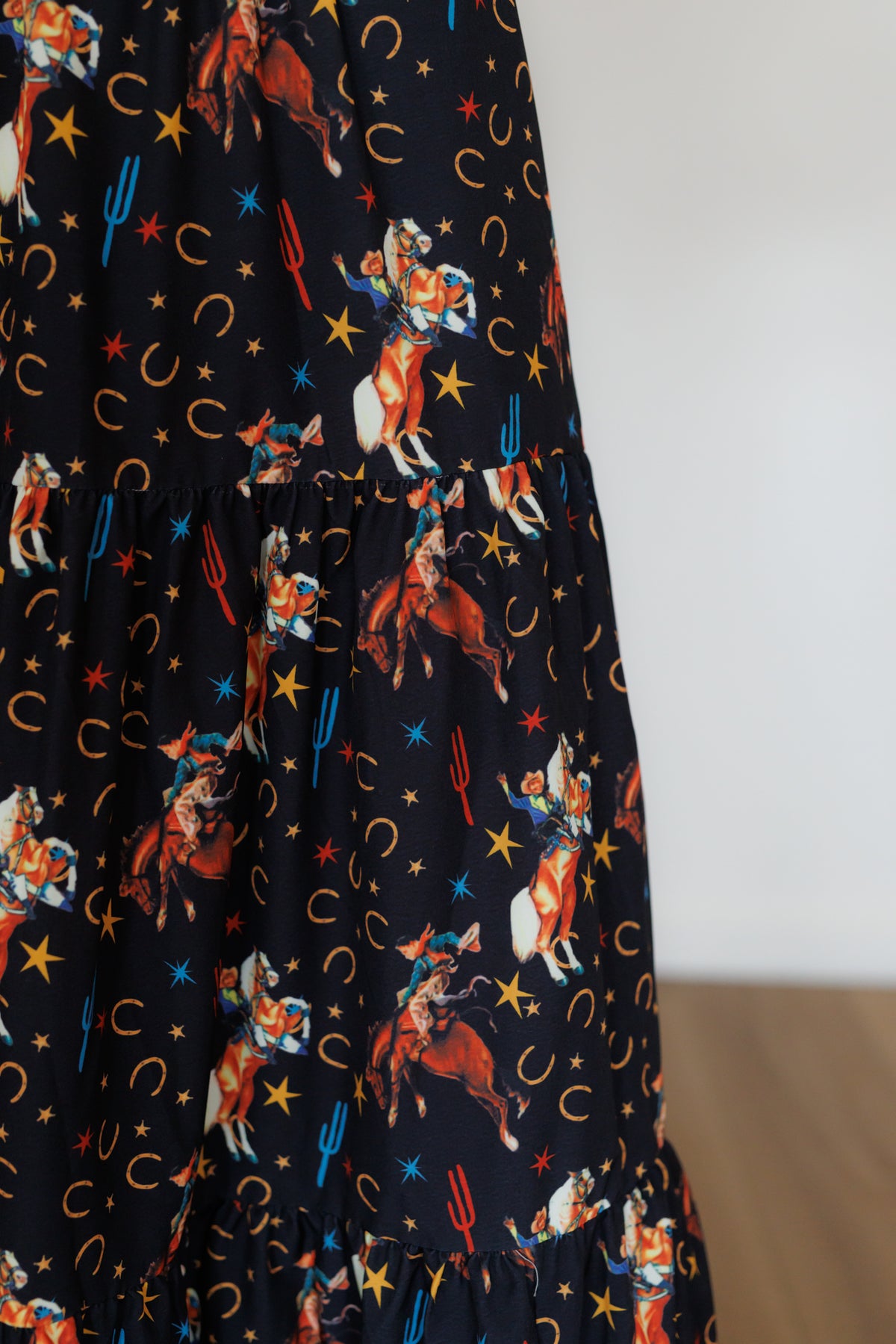 Black Star Cowboy Skirt HH3004