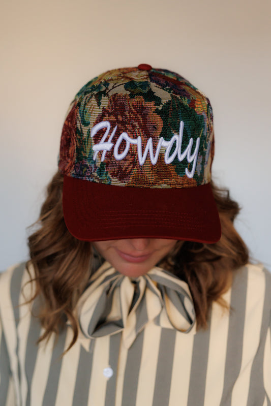 Cap, HOWDY TAPESTRY TRUCKER HAT HH5402