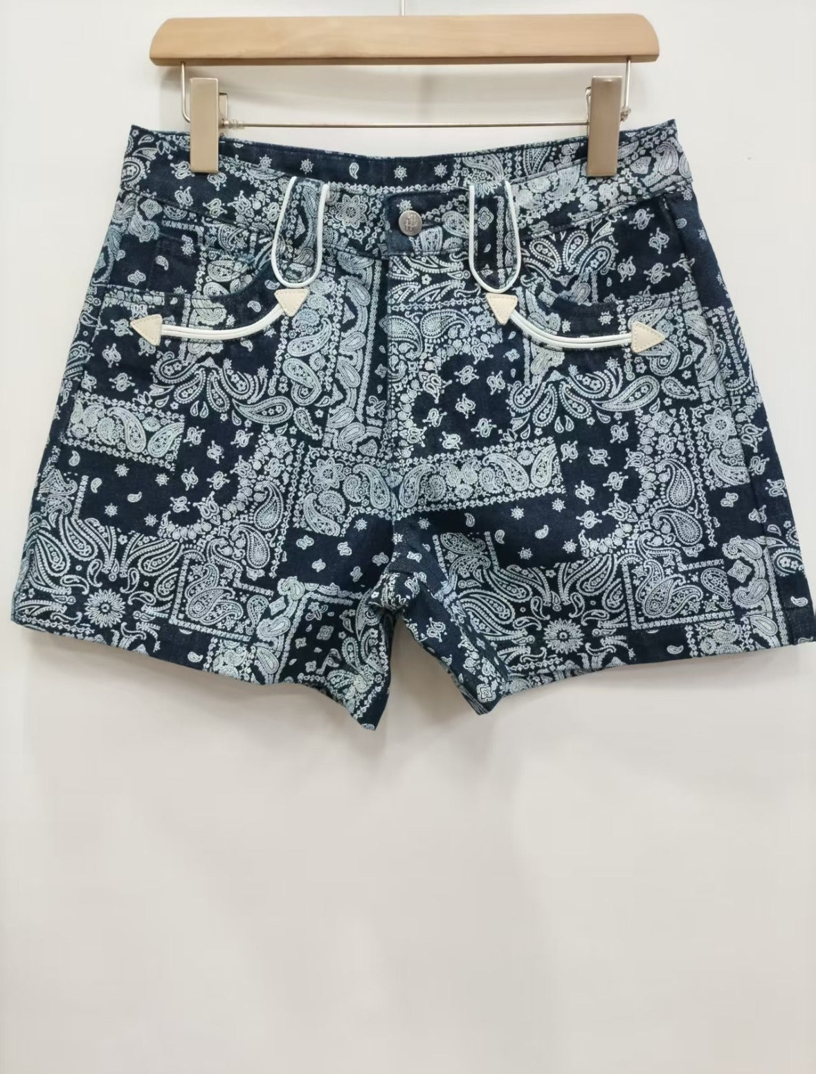 Shorts, Navy Bandana Smiley HH8400