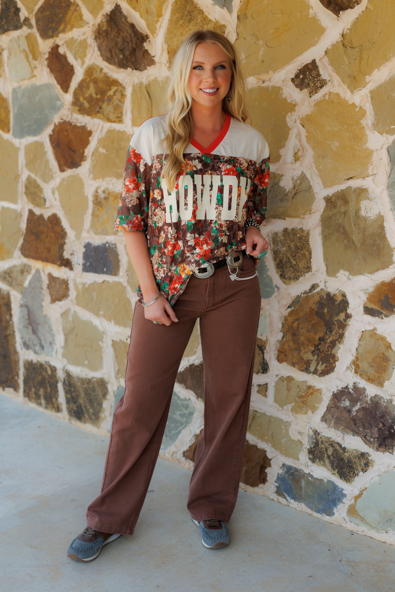 Jeans, Brown Smiley HH8800