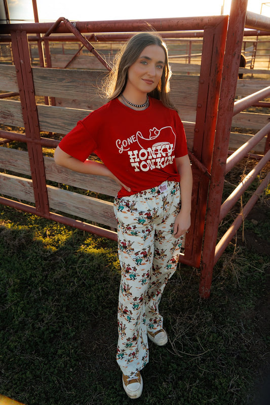Pants, Wagon Wheel Boxer Pants HH99