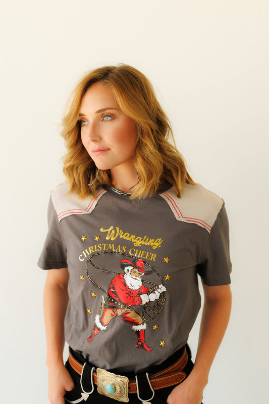 T-Shirt, Wrangling Christmas Cheer HH101