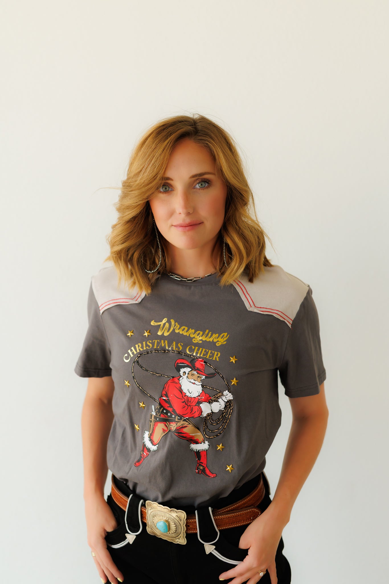 T-Shirt, Wrangling Christmas Cheer HH101