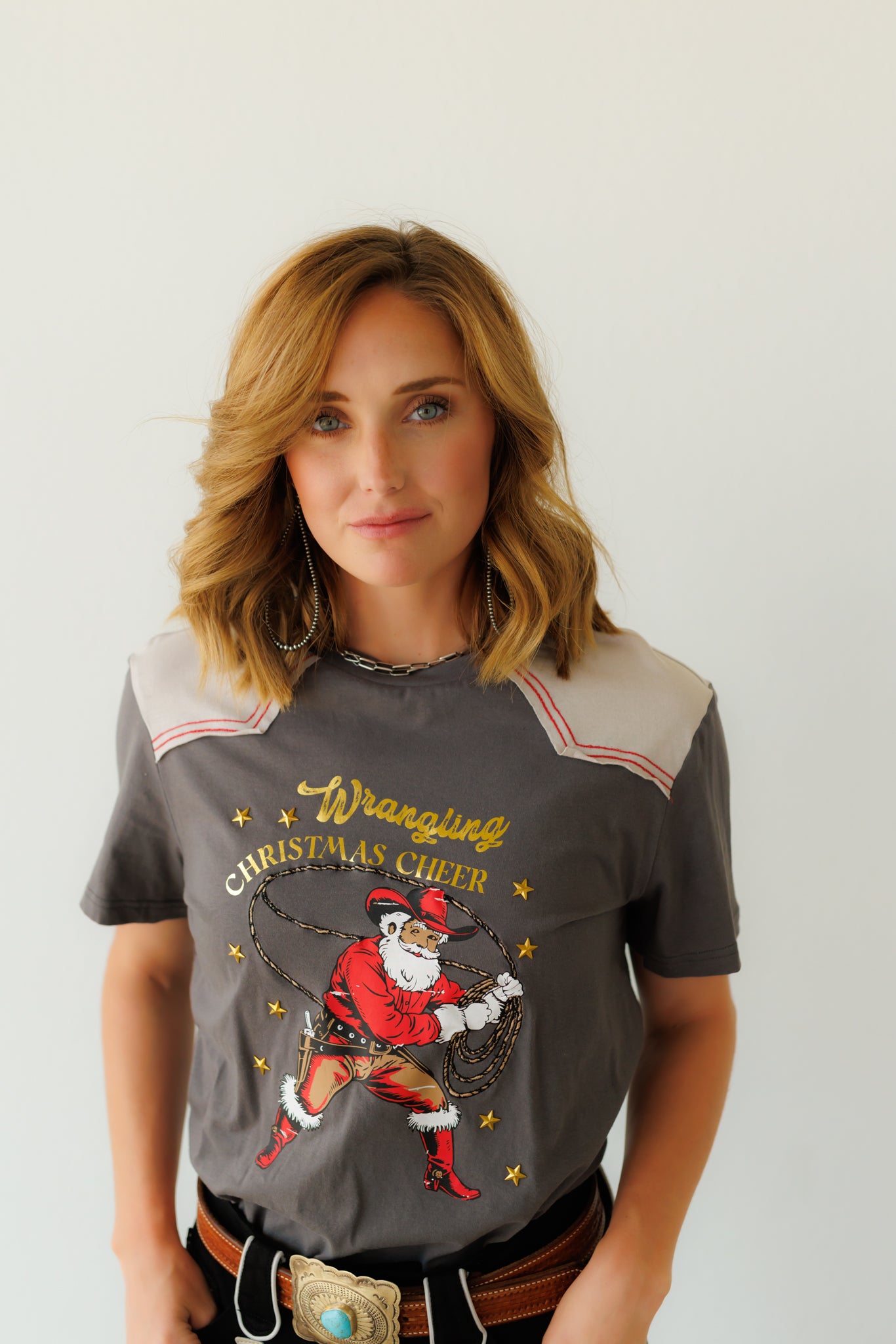 T-Shirt, Wrangling Christmas Cheer HH101