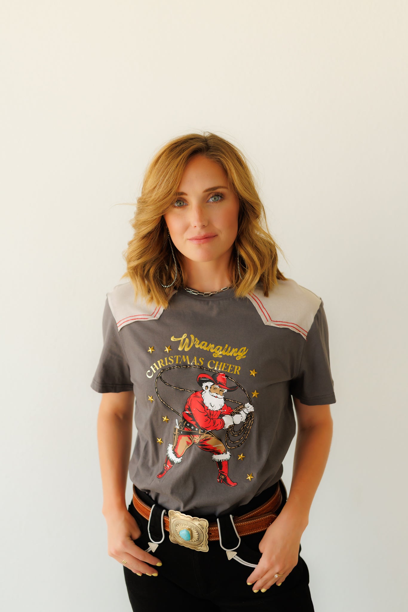 T-Shirt, Wrangling Christmas Cheer HH101