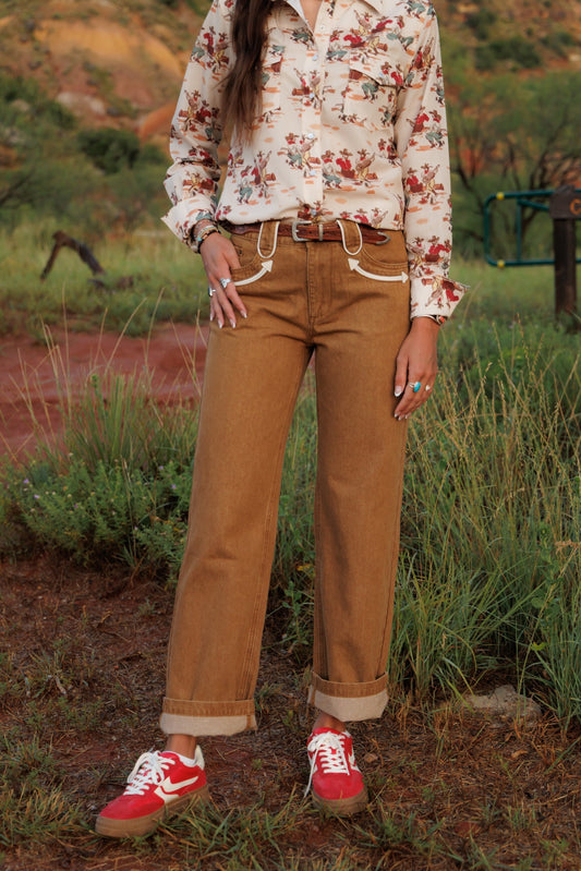 Jeans, Tan Smiley HH8800