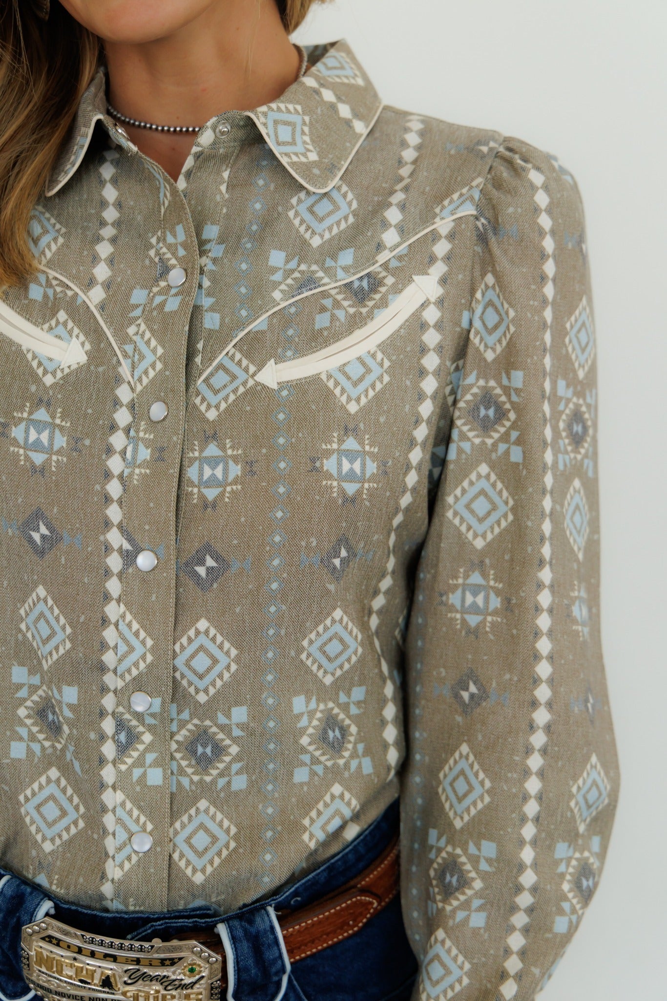 Pearl Snap, Vintage Aztec HH2708