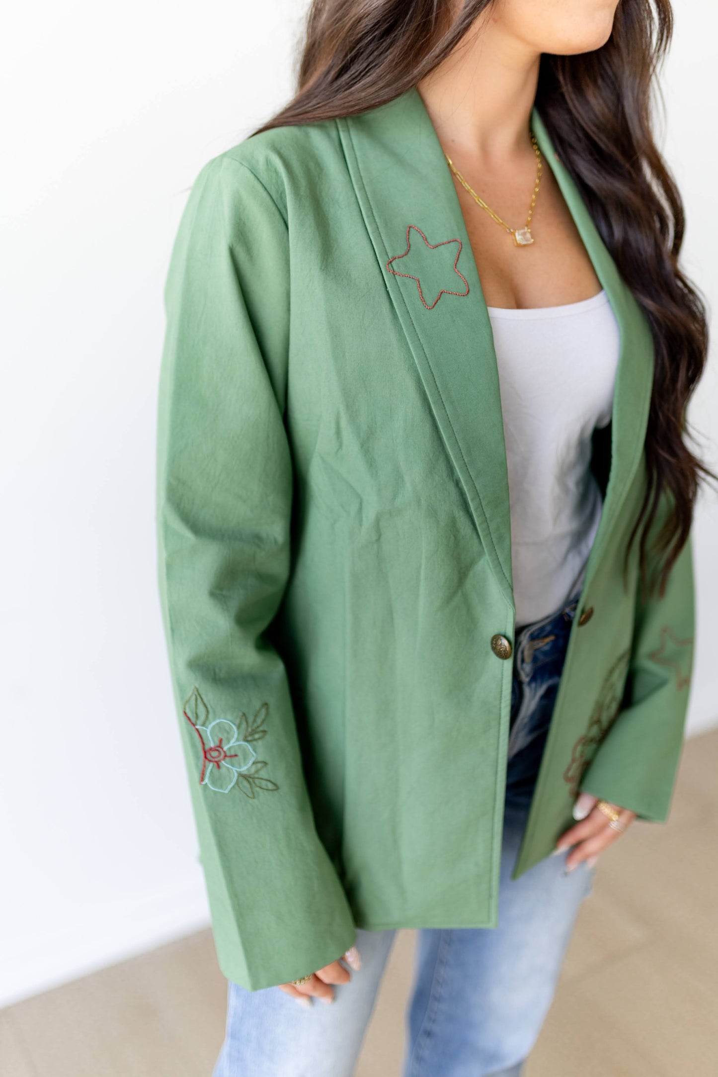 Jacket, Embroidery Bucking Horse HH4002