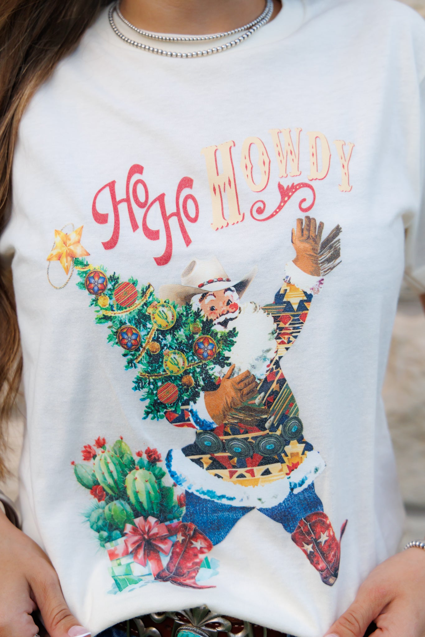 T-Shirt, Ho Ho Ho Howdy HH202