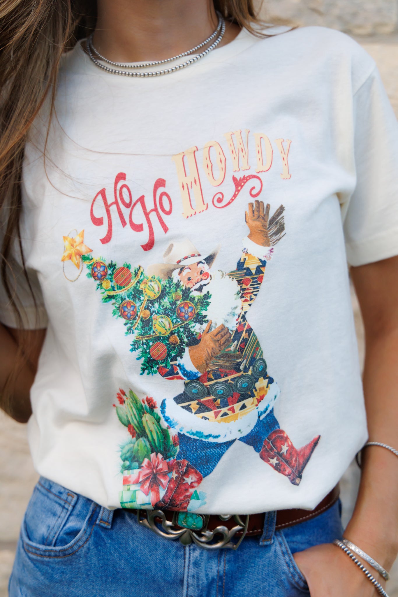 T-Shirt, Ho Ho Ho Howdy HH202