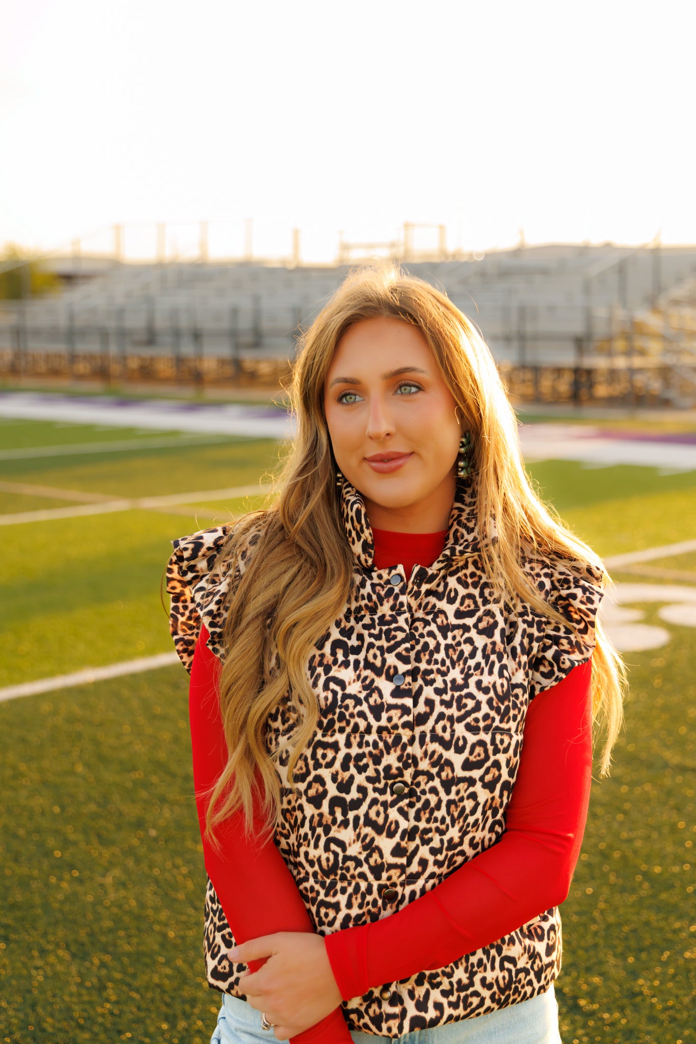 Vest, Ruffle Sleeve Vest HH1171