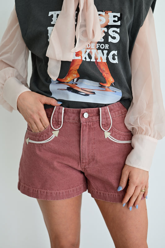 Shorts, Rose Smiley Shorts HH8400