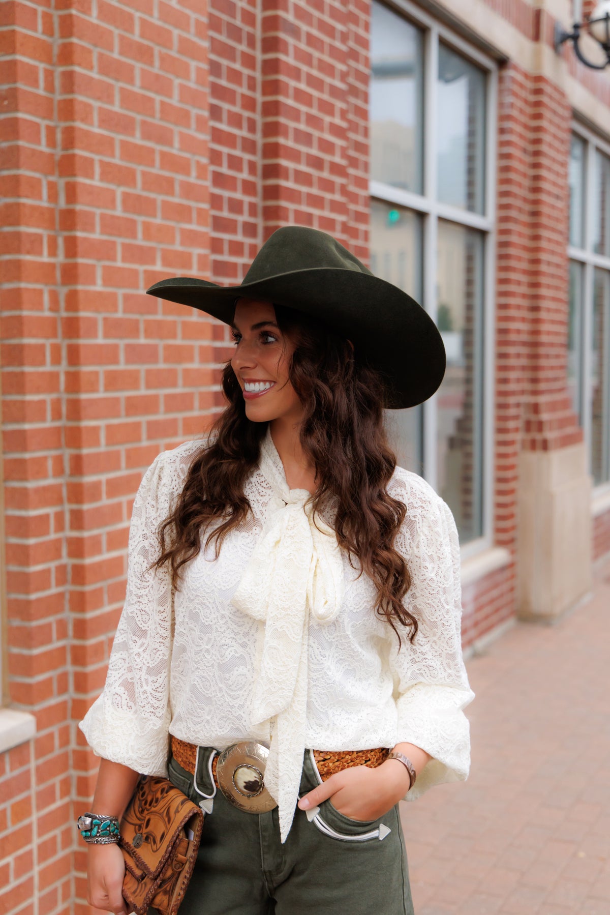 Tie Top, Lace HH2712
